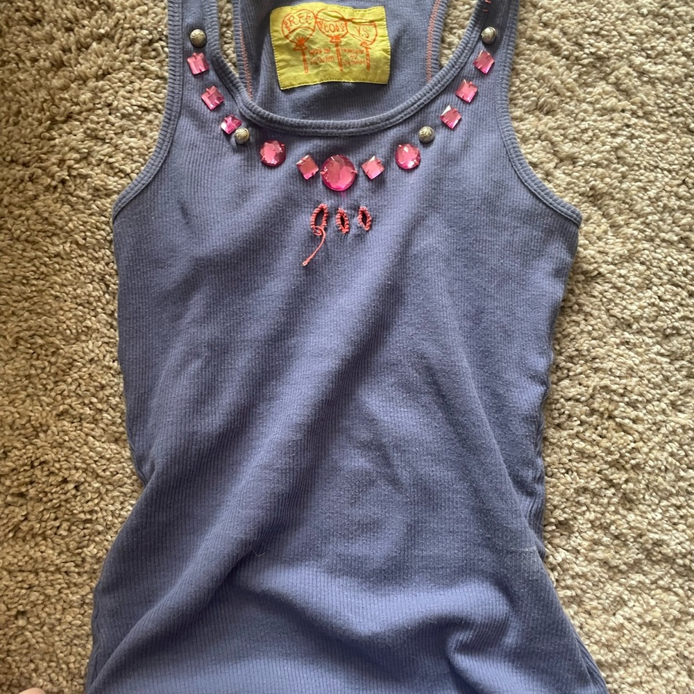 FP Xs tank with rhinestones